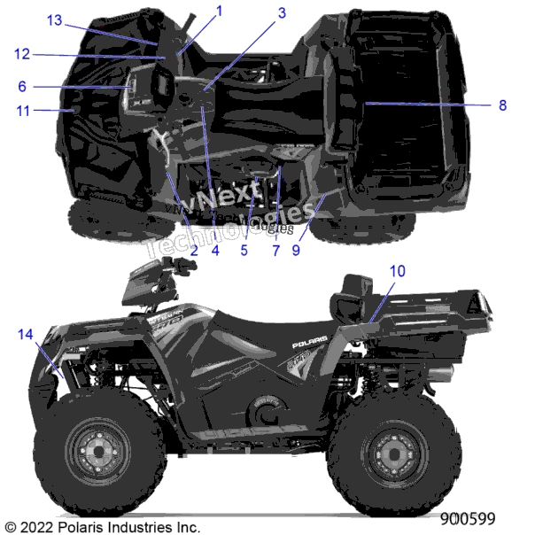 Body, Decals, General