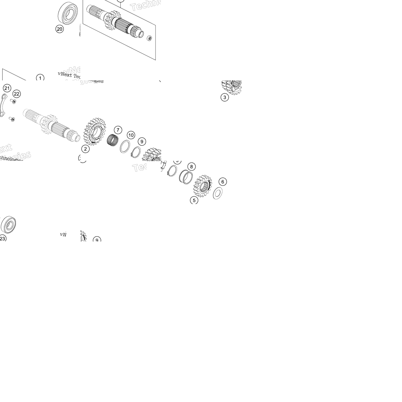 Transmission I - Main Shaft