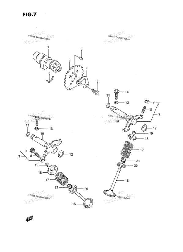 Cam Shaft - Valve