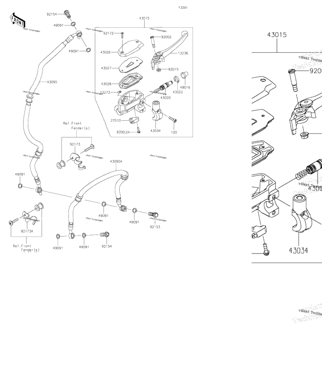 Front Master Cylinder