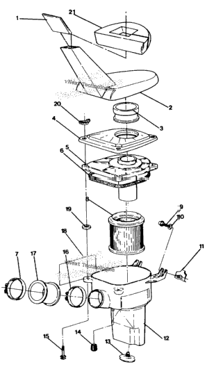 Air Box Assembly Trail Boss