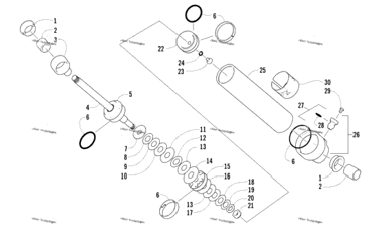 Rear Suspension Rear Arm Shock Absorber