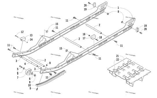 Slide Rails And Track Assembly