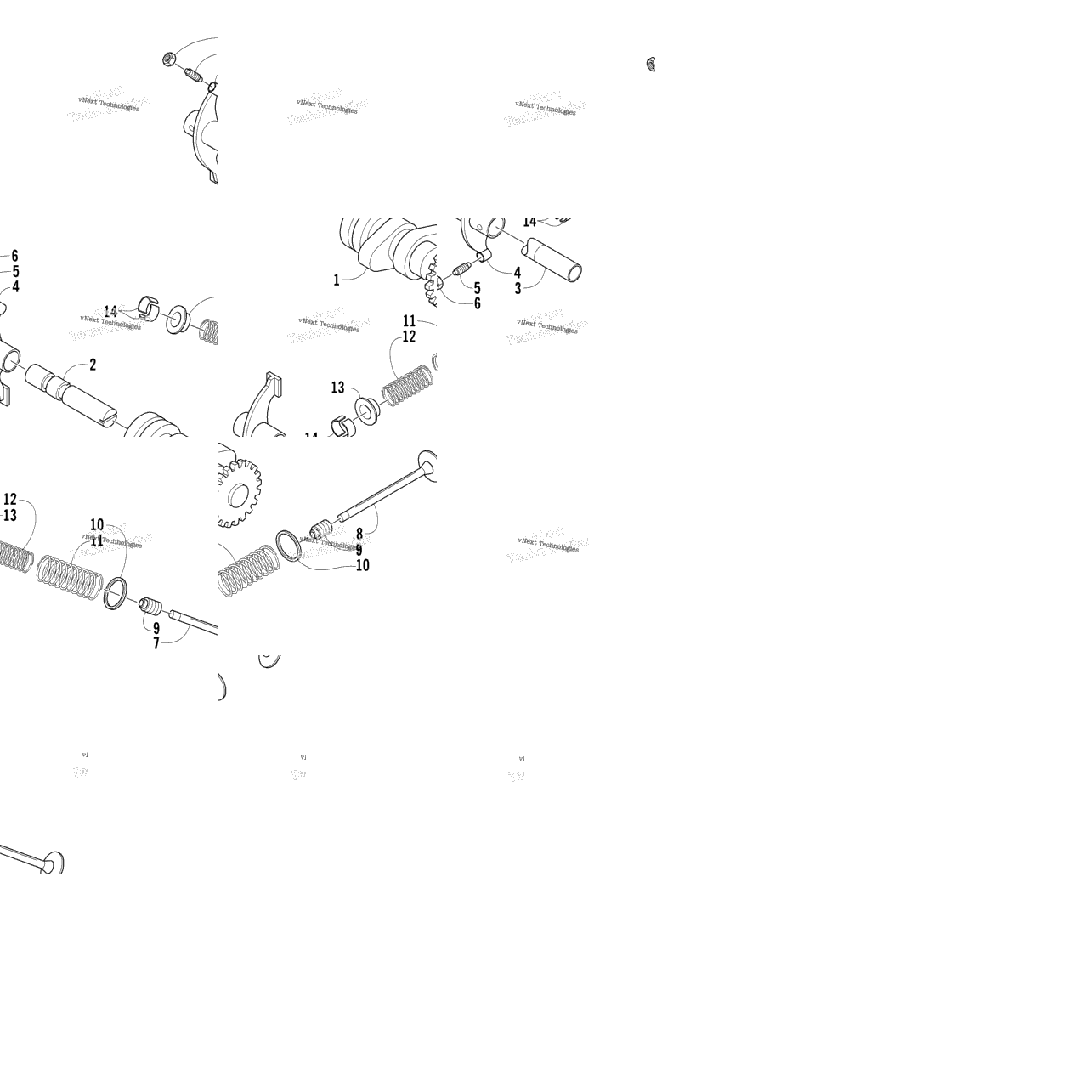 Camshaft/Valve Assembly
