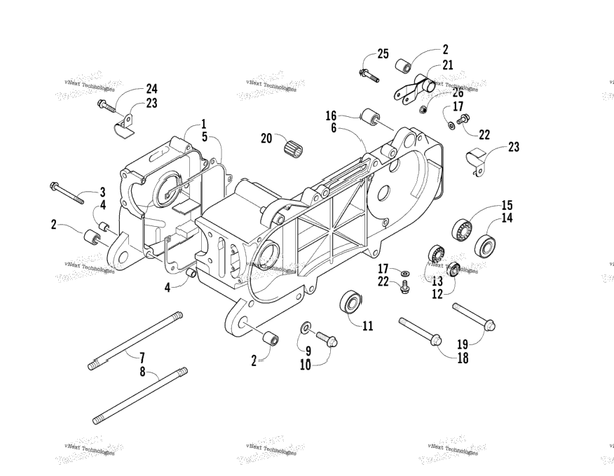 Crankcase Assembly