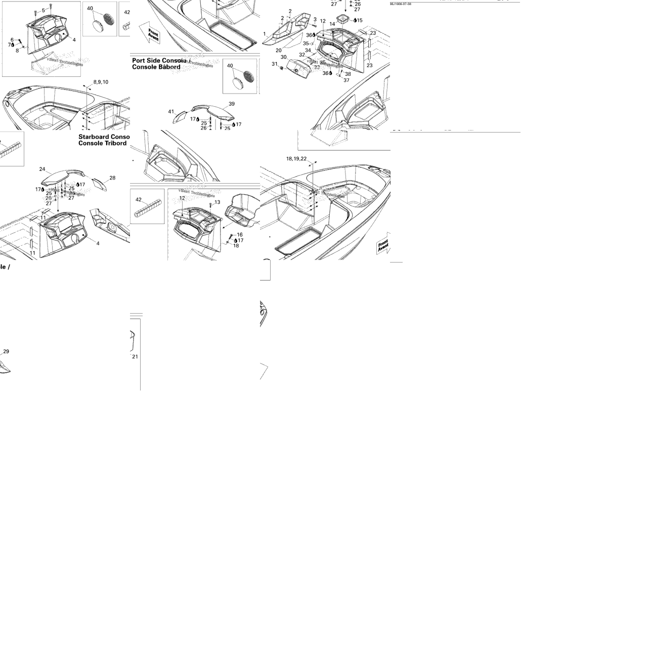 Front Console And Glove Box