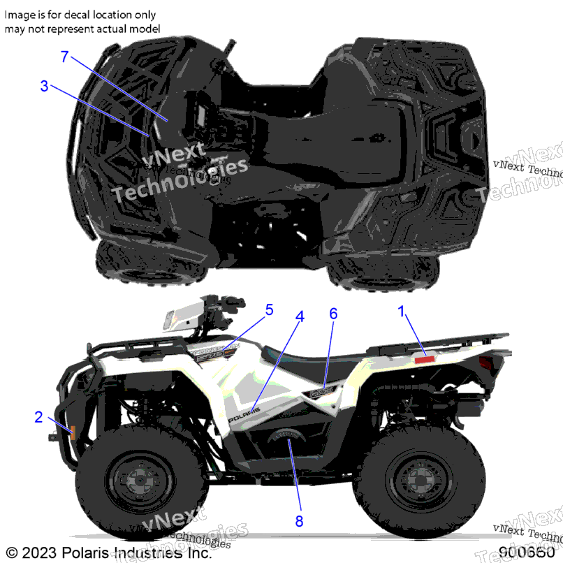 Body, Decals Graphic