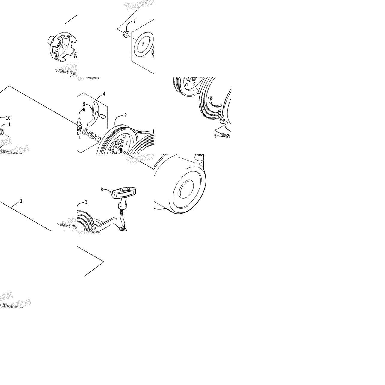 Recoil Starter Assembly