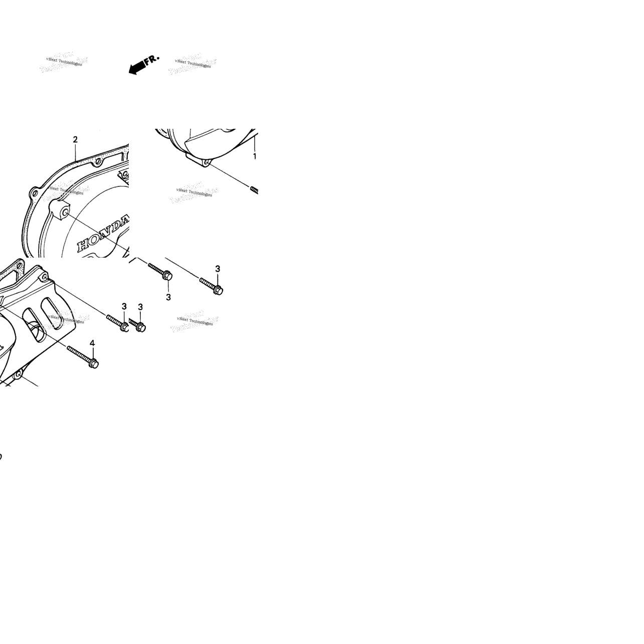Left Crankcase Cover