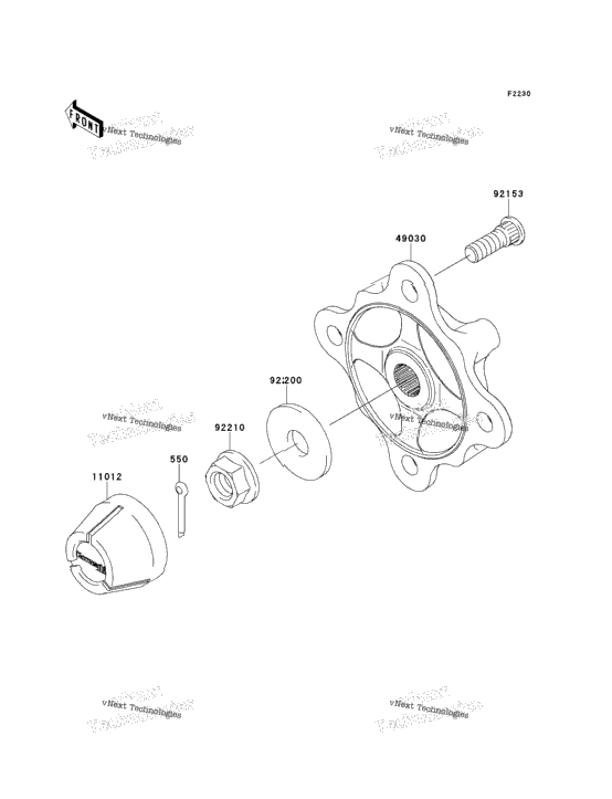Front Hubs/Brakes