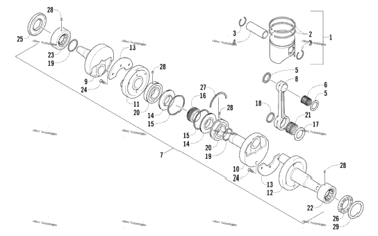 Piston And Crankshaft