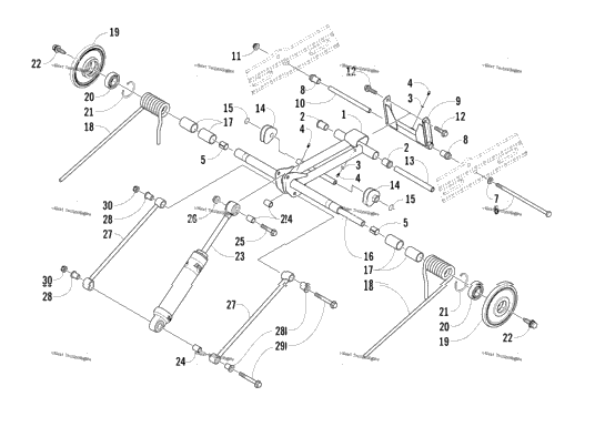 Rear Suspension Rear Arm Assembly