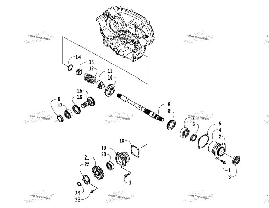 Front Bevel Gear