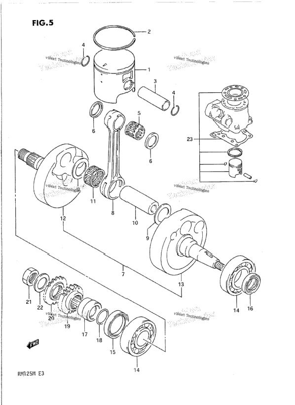 Crankshaft (Model K)