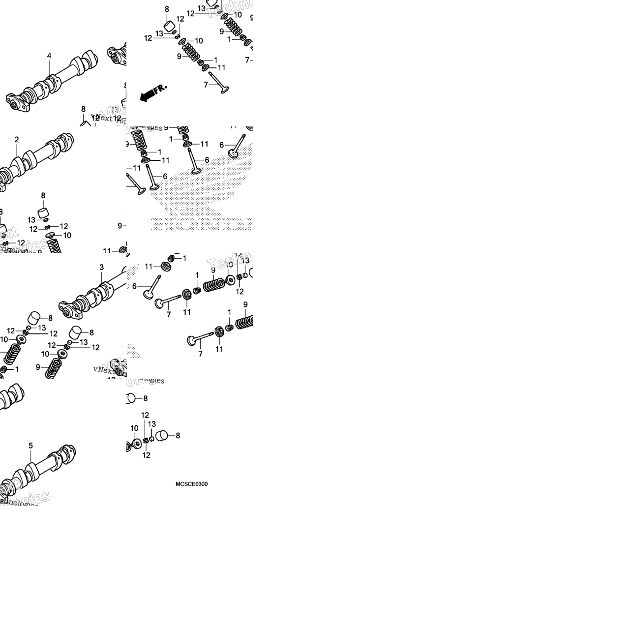 Camshaft + Valve