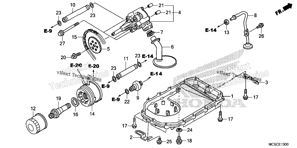 Oil Pump + Oil Pan