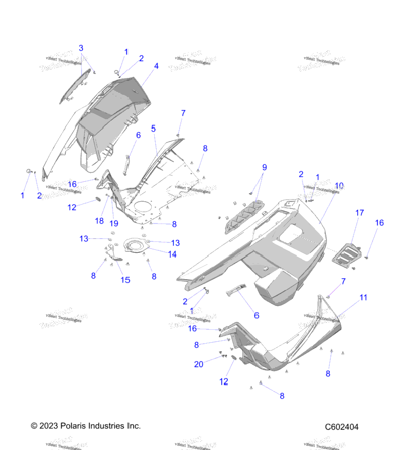 Body, Fenders & Side Panels