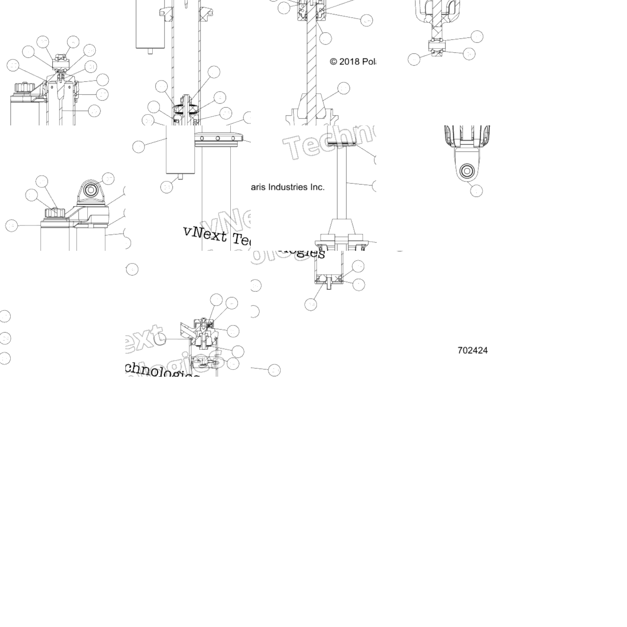 Suspension, Front Shock Internals