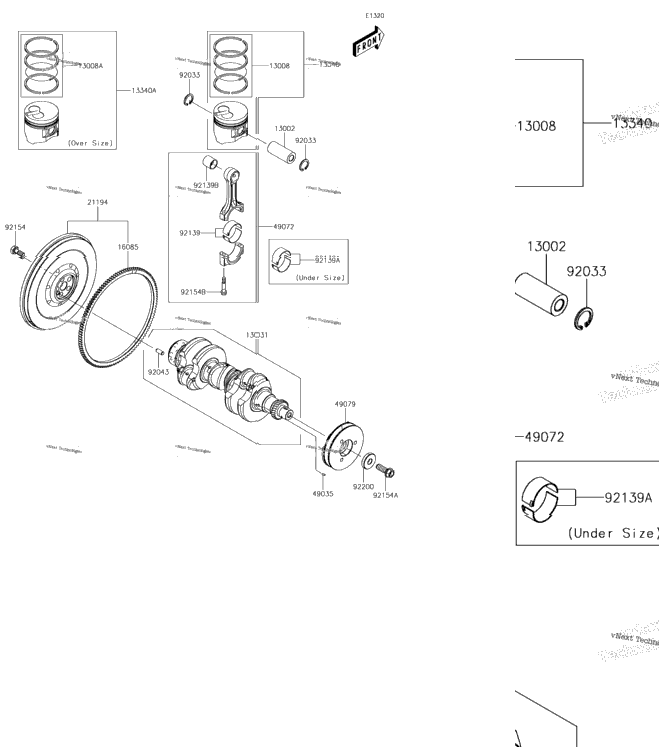 Crankshaft/Piston(S)