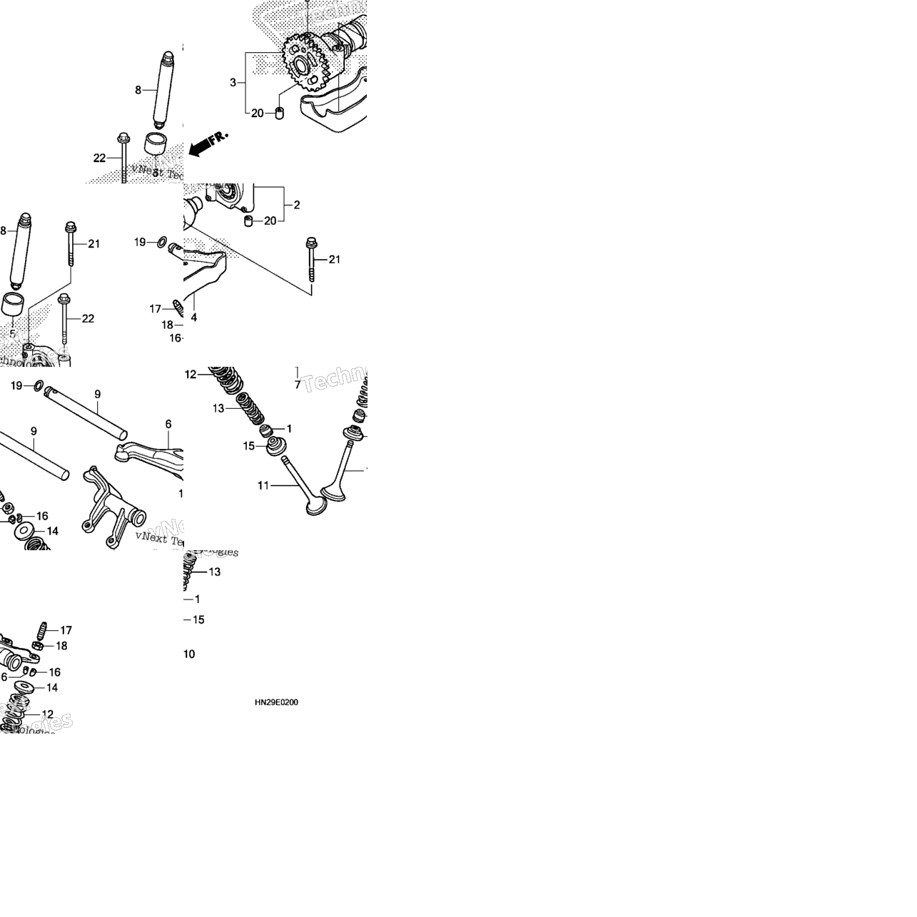Camshaft + Valve