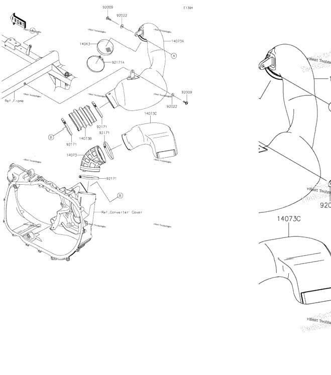 Air Cleaner-Belt Converter