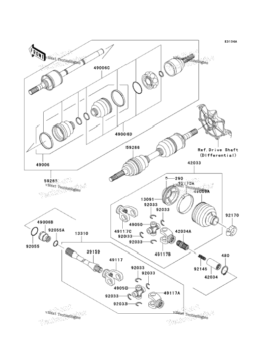 Drive Shaft (Front)