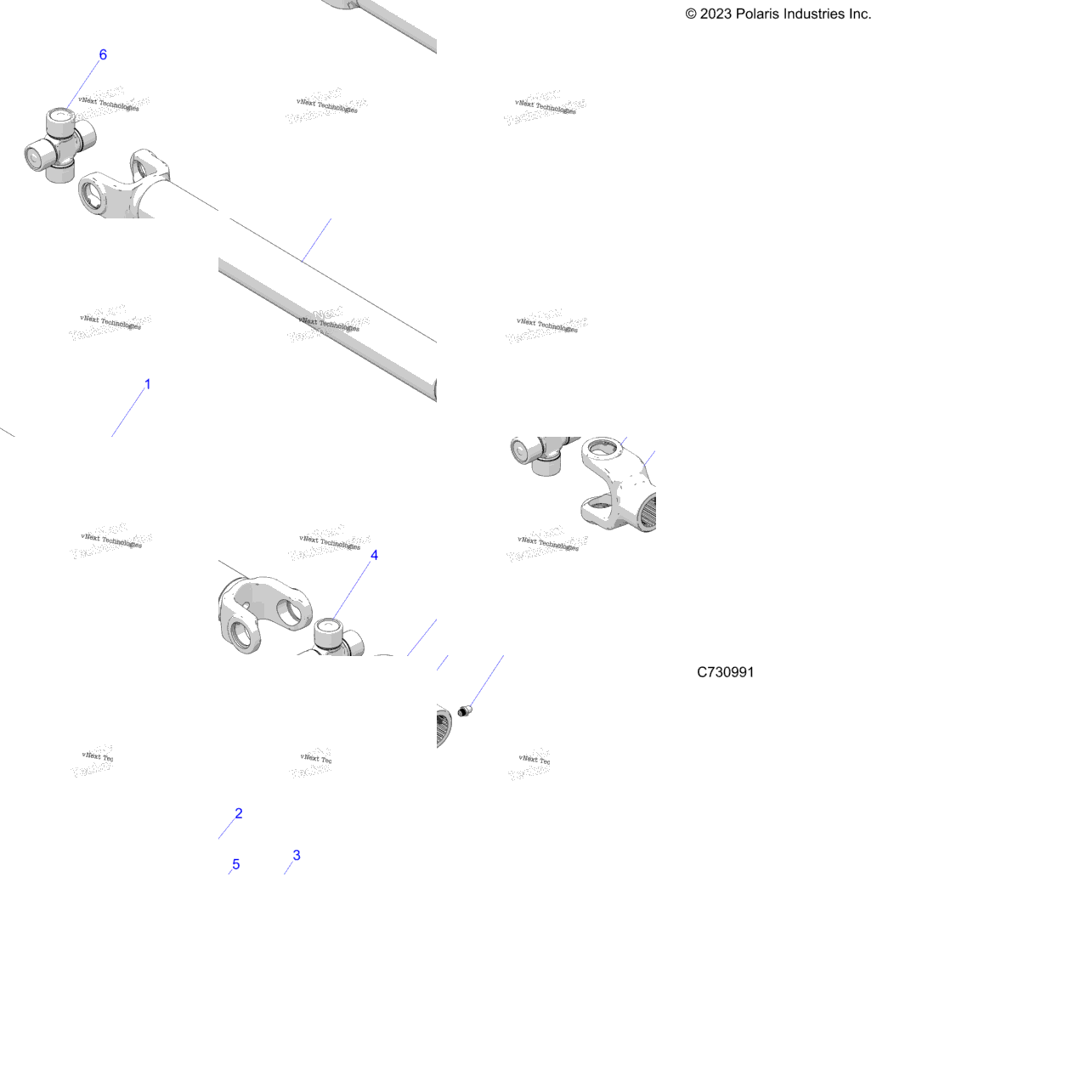 Drive Train, Rear Prop Shaft