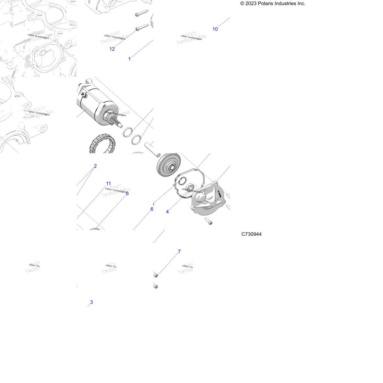 Engine, Starter