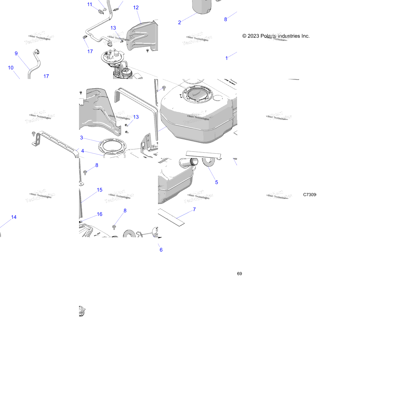 Fuel System, Fuel Tank Asm