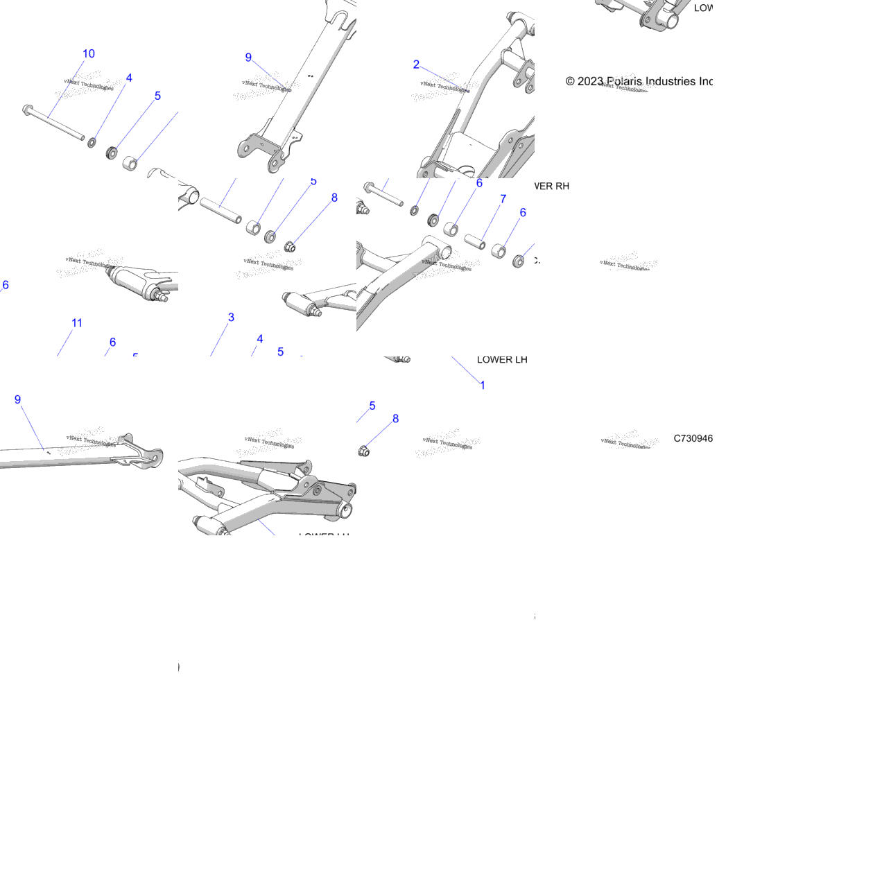 Suspension, Rear Control Arms