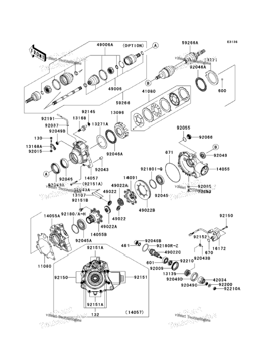 Drive Shaft-Front