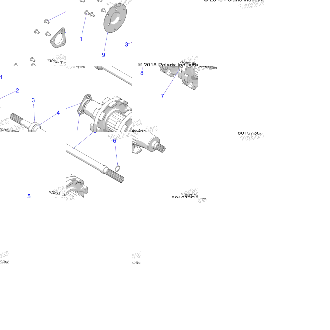 Drive Train, Jackshaft & Driveshaft
