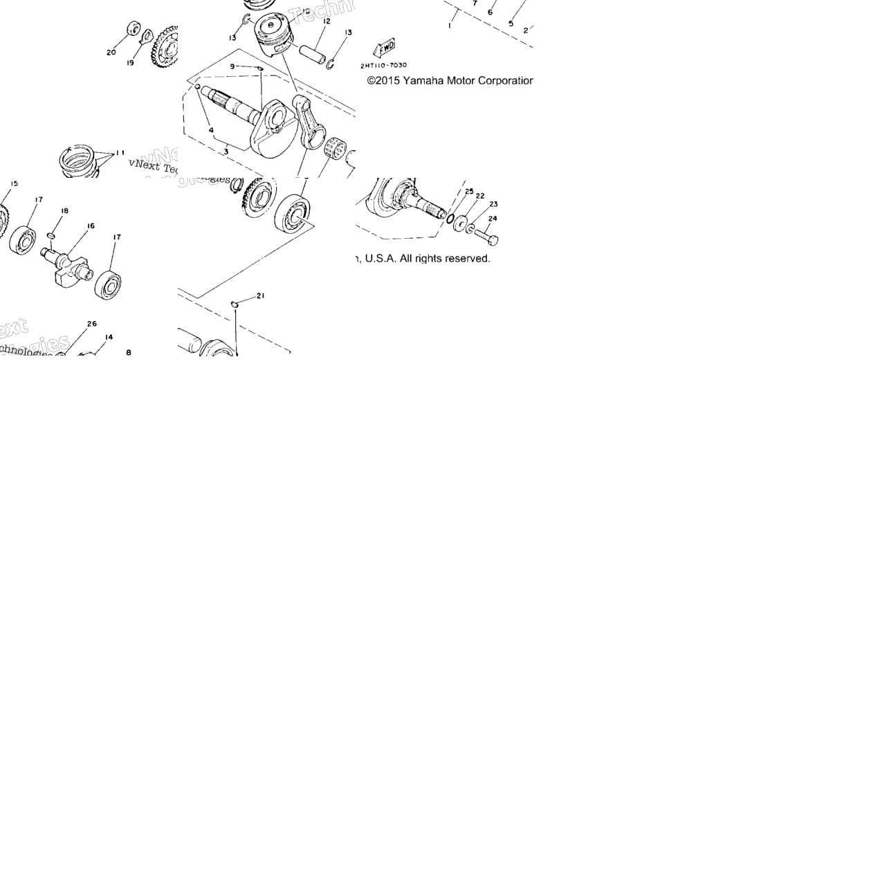 Crankshaft Piston