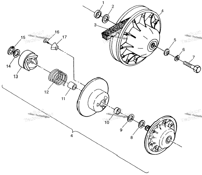 Driven Clutch Magnum 2X4