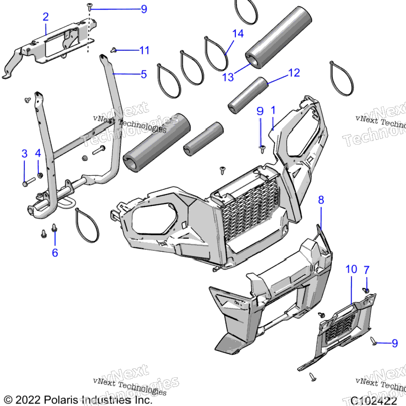 Body, Front Bumper & Mounting