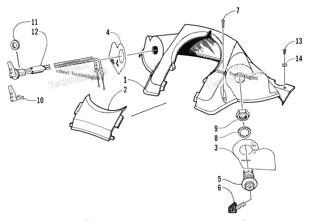 Console And Switch Assembly
