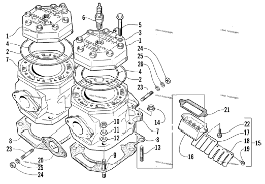Cylinder And Head Assembly