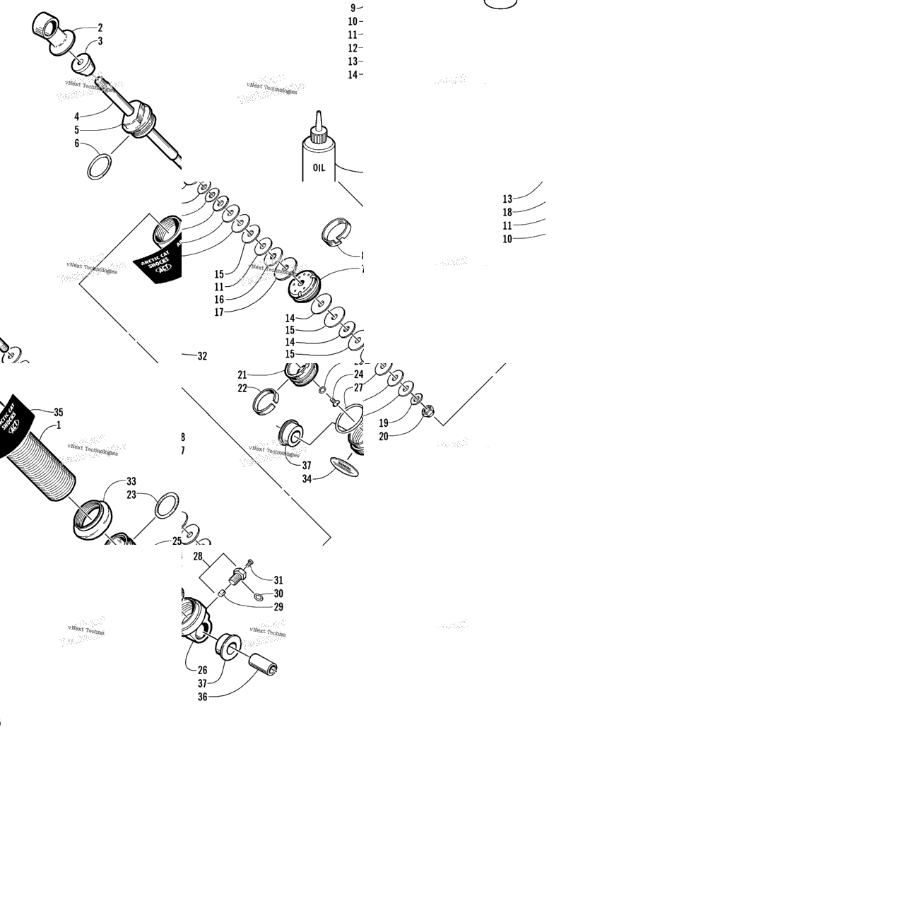 Front Suspension Shock Absorber
