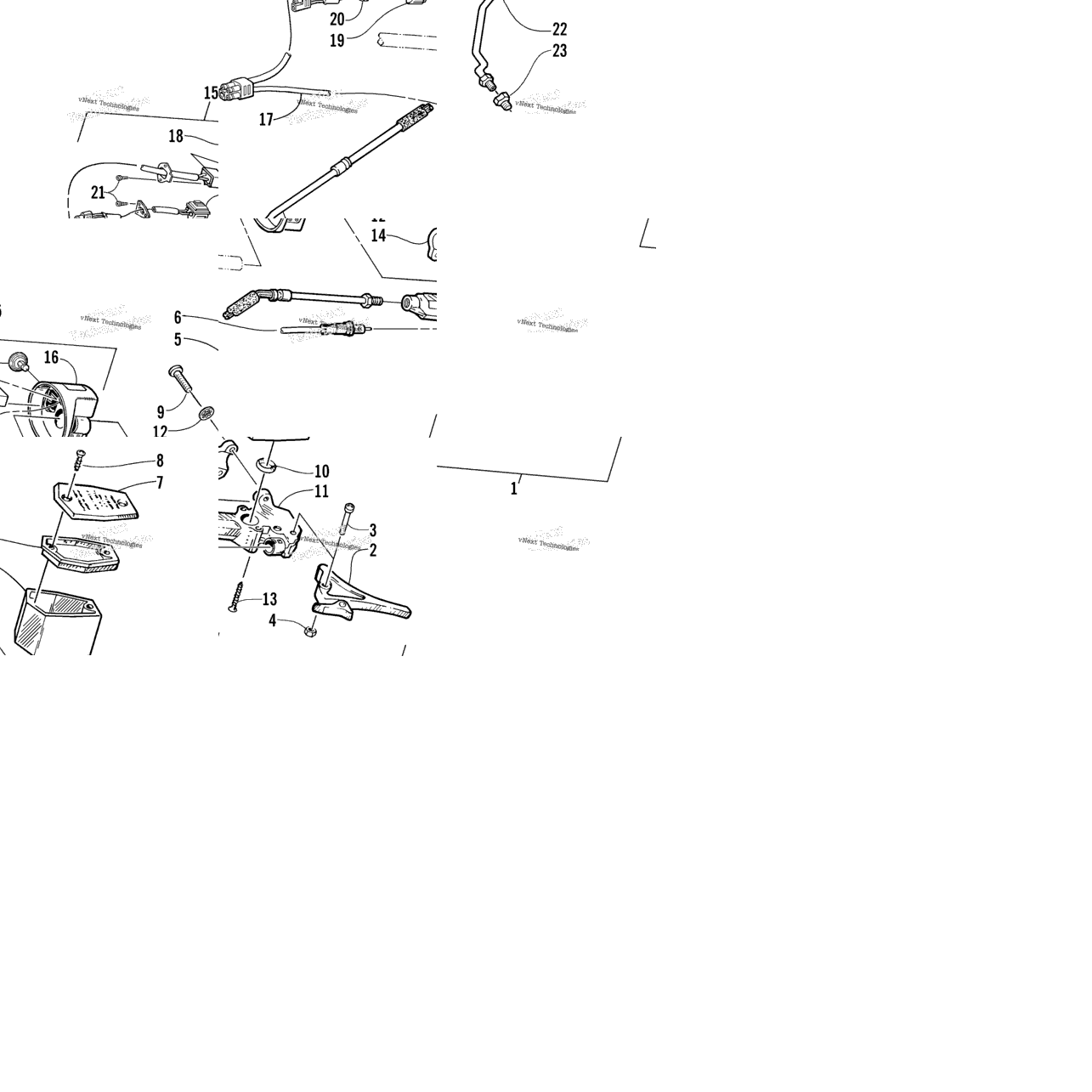 Hydraulic Brake Control Assembly