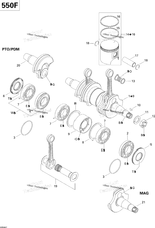 Crankshaft And Piston