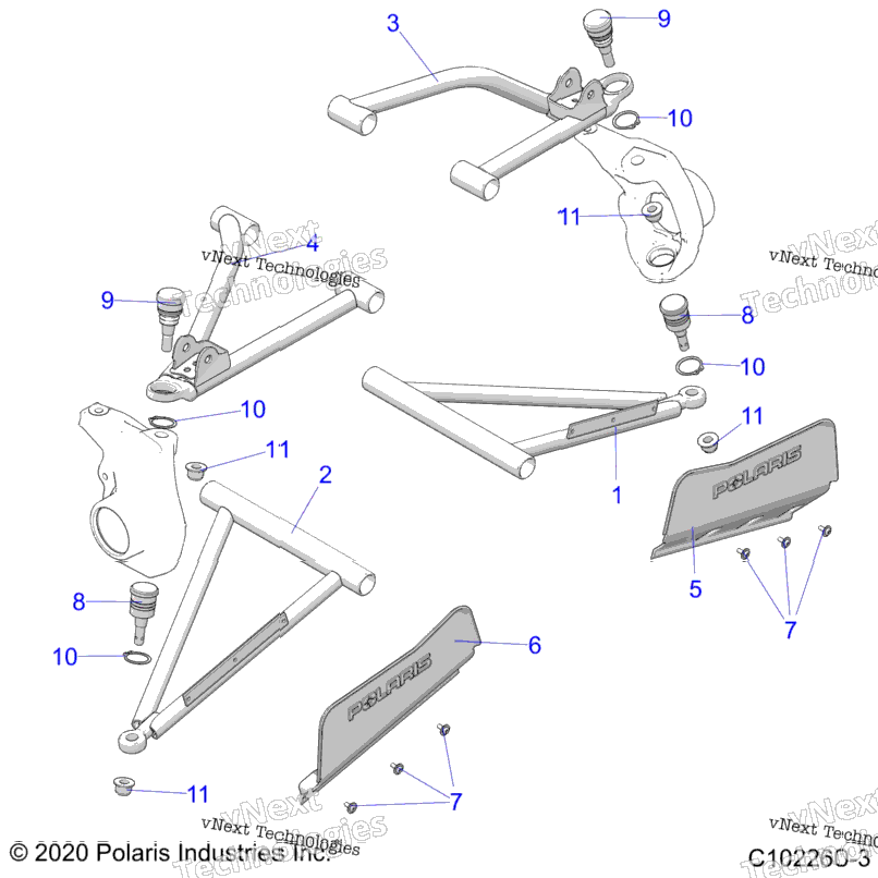 Suspension, Aarms