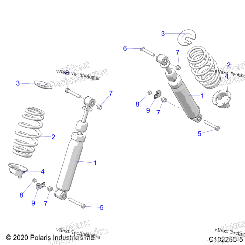 Suspension, Front Shock