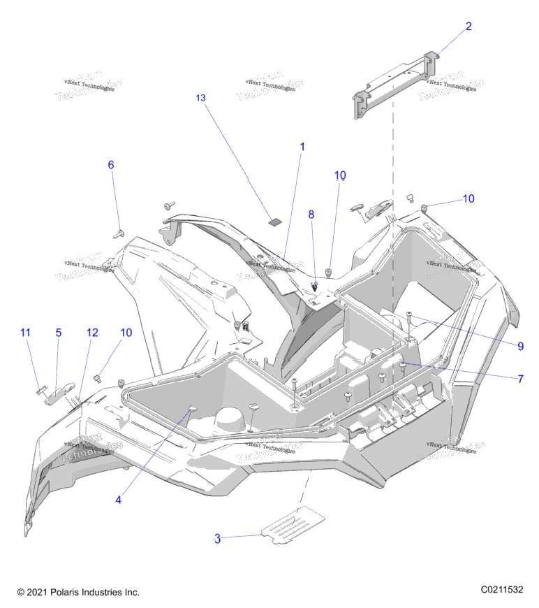 Body, Front Cab