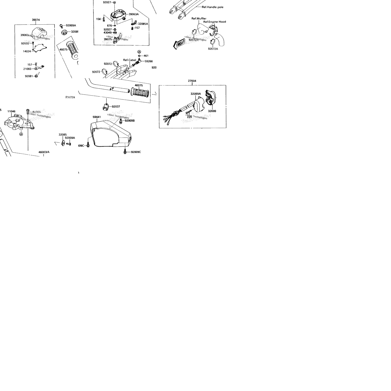 Handlebar (Js300-A2/A3/A4)