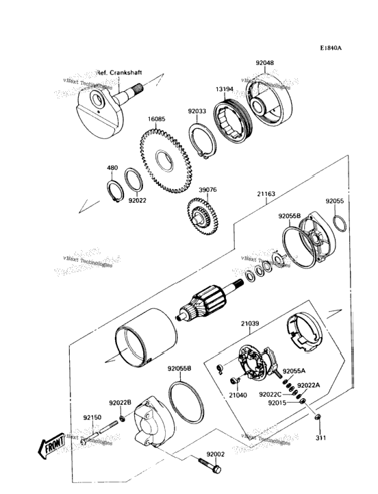 Starter Motor (Js300-A2)