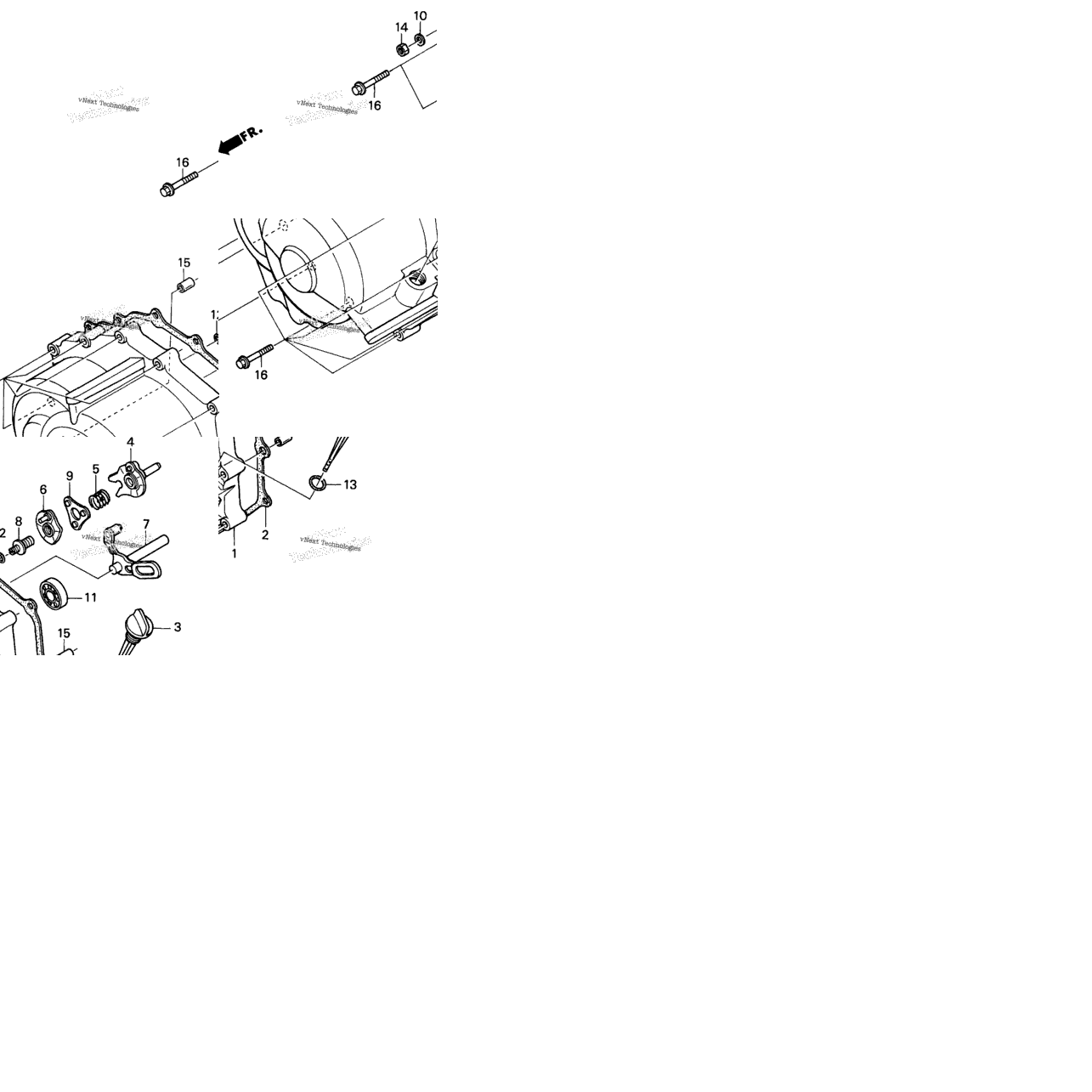 Front Crankcase Cover