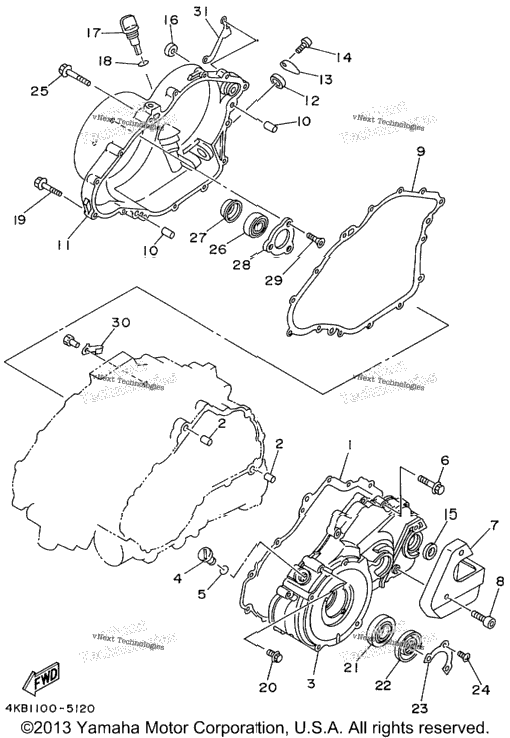Crankcase Cover 1