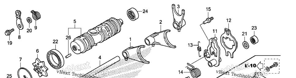 Gearshift Fork (2)