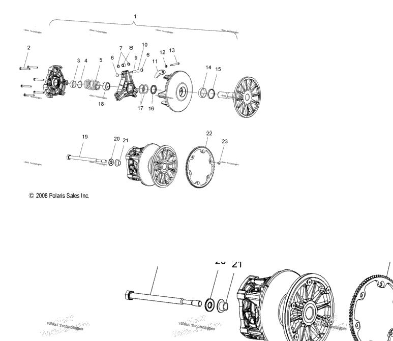 Drive Train, Clutch, Primary