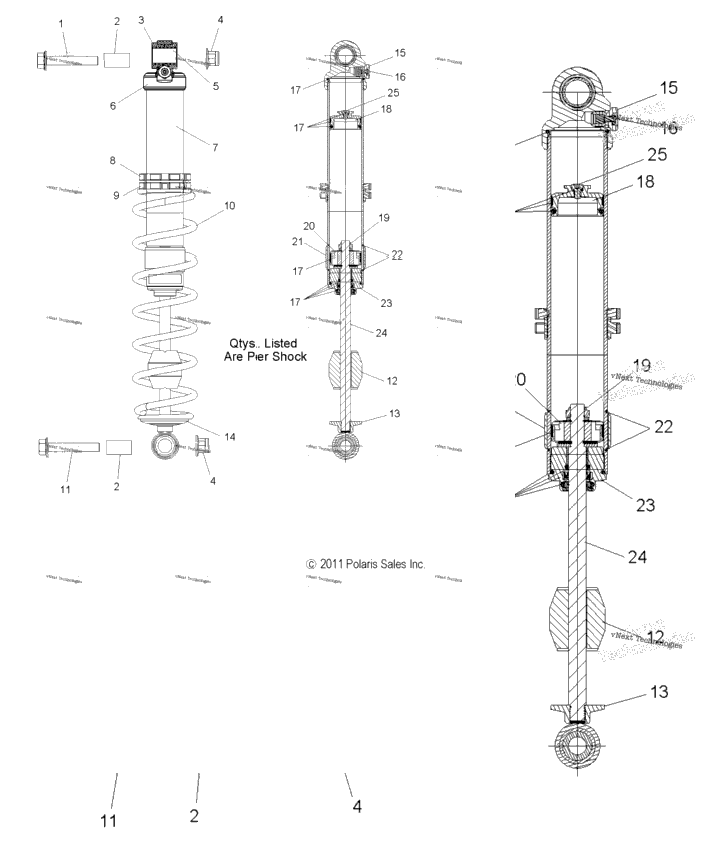 Suspension, Shock, Ifs (49Snowshockifs)